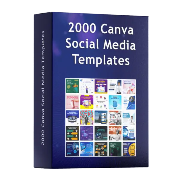 2000+ Ready to Use Canva Social Media Templates