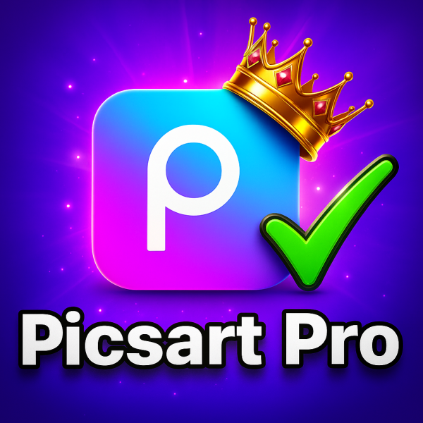 PicsArt Premium-Life Time Access For Android